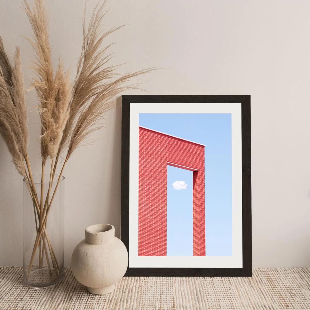 Cloud Gate Art Print Black Frame – image 5