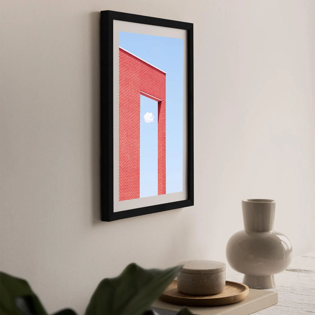 Cloud Gate Art Print Black Frame – image 8