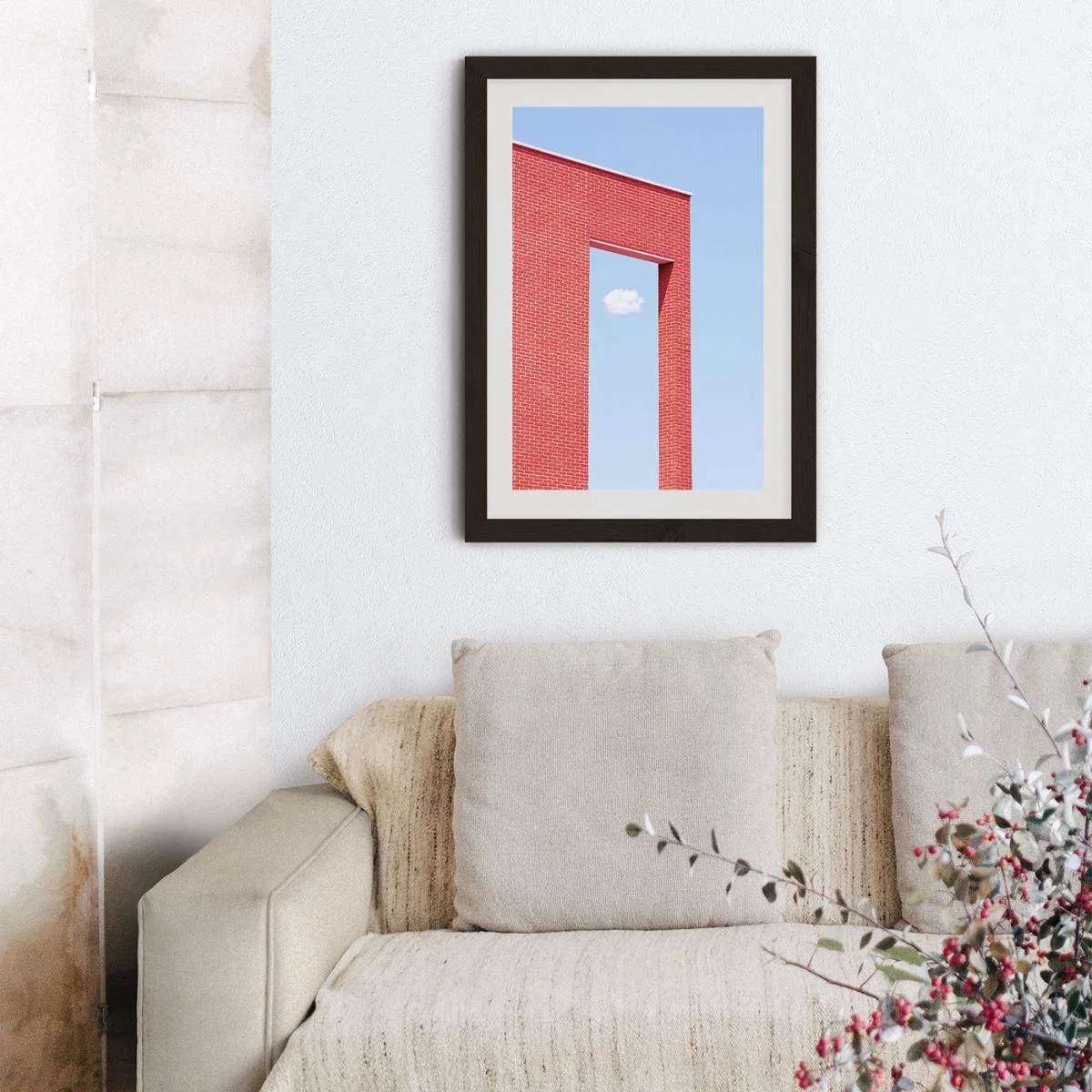 Cloud Gate Art Print Black Frame – image 10