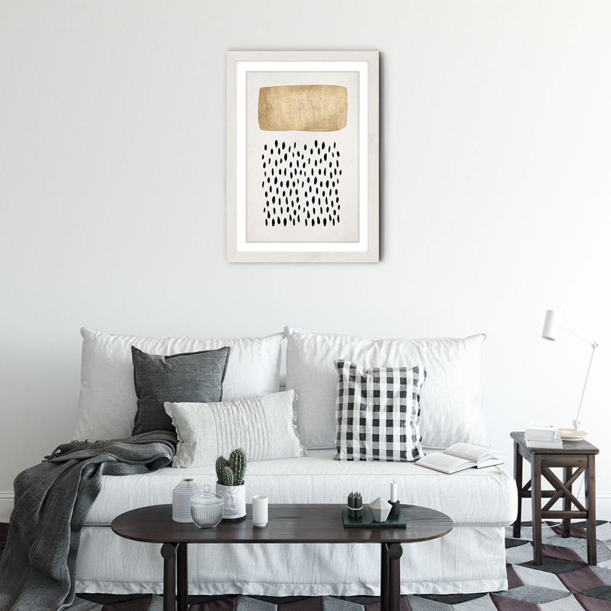 Opus No.5 Art Print White Frame – image 3