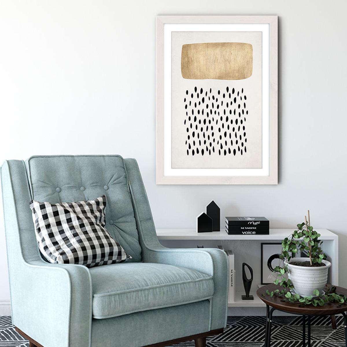 Opus No.5 Art Print White Frame – image 4