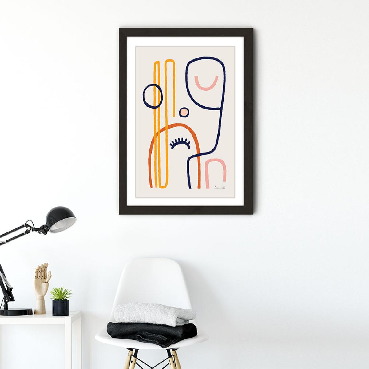 Feel Good II Art Print Black Frame – image 2