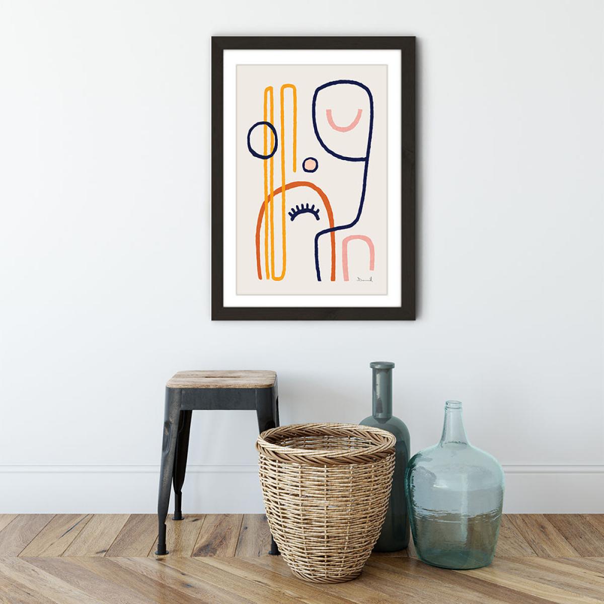 Feel Good II Art Print Black Frame – image 3