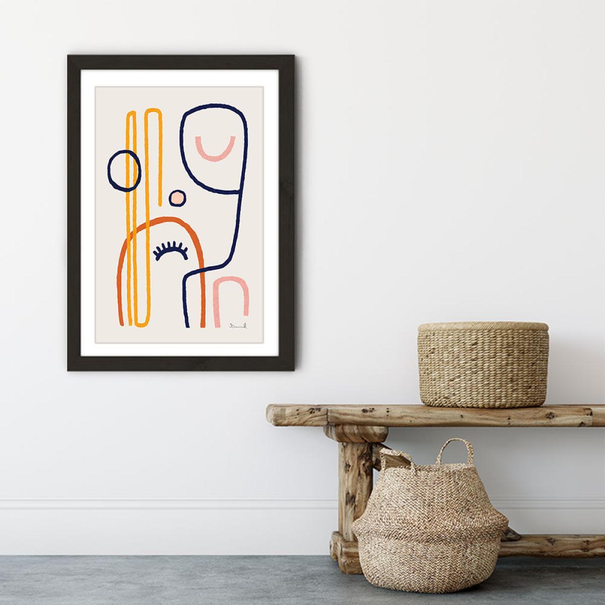 Feel Good II Art Print Black Frame – image 5