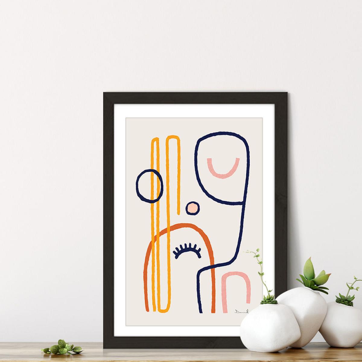 Feel Good II Art Print Black Frame – image 7
