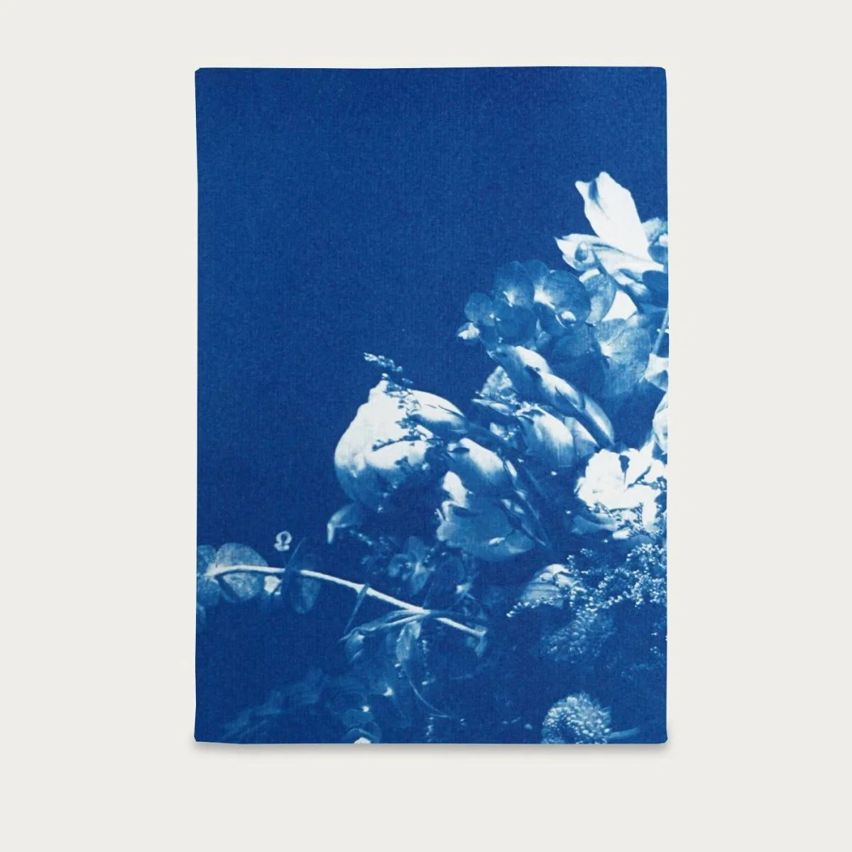 Large Flower Bouquet Handmade Cyanotype Art Print – image 5