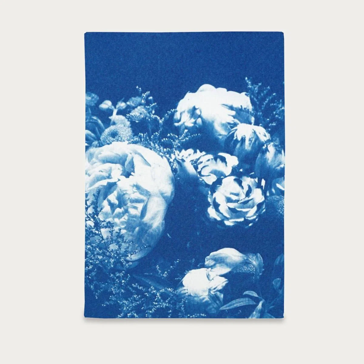 Large Flower Bouquet Handmade Cyanotype Art Print – image 7