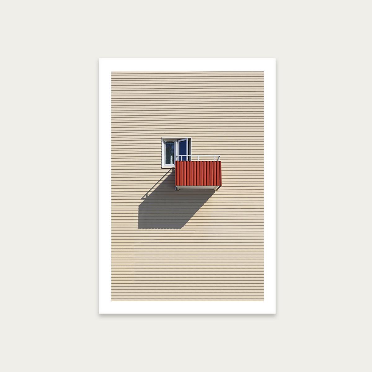Yellow Wall Art Print Unframed