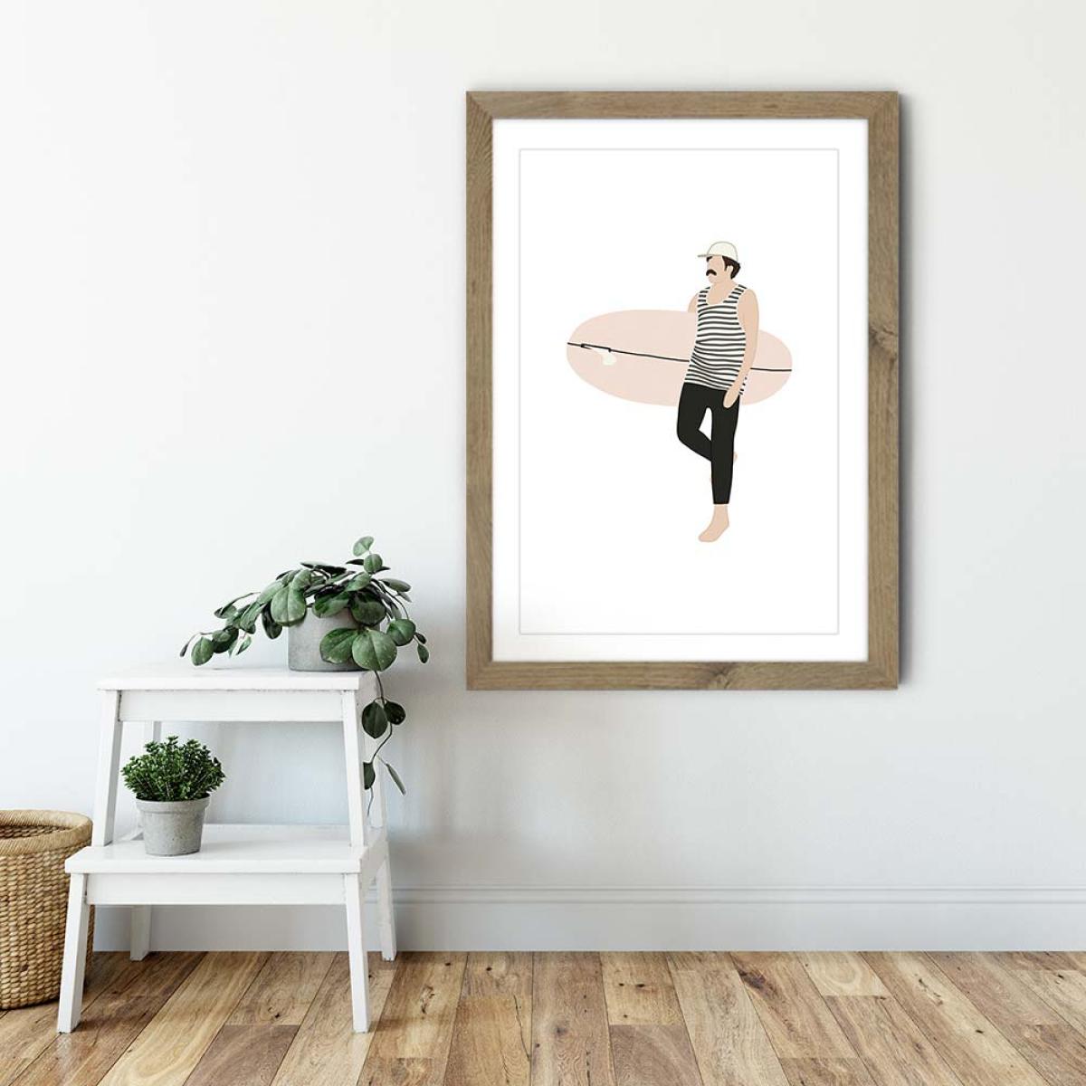 Rado Art Print Oak Frame – image 6