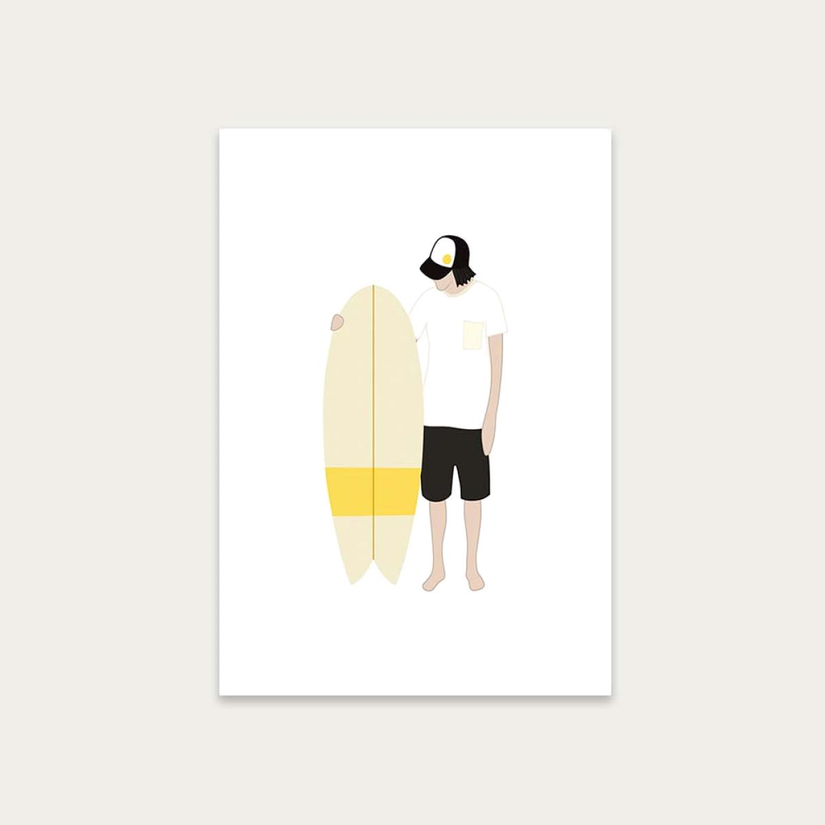 Stick Art Print Unframed