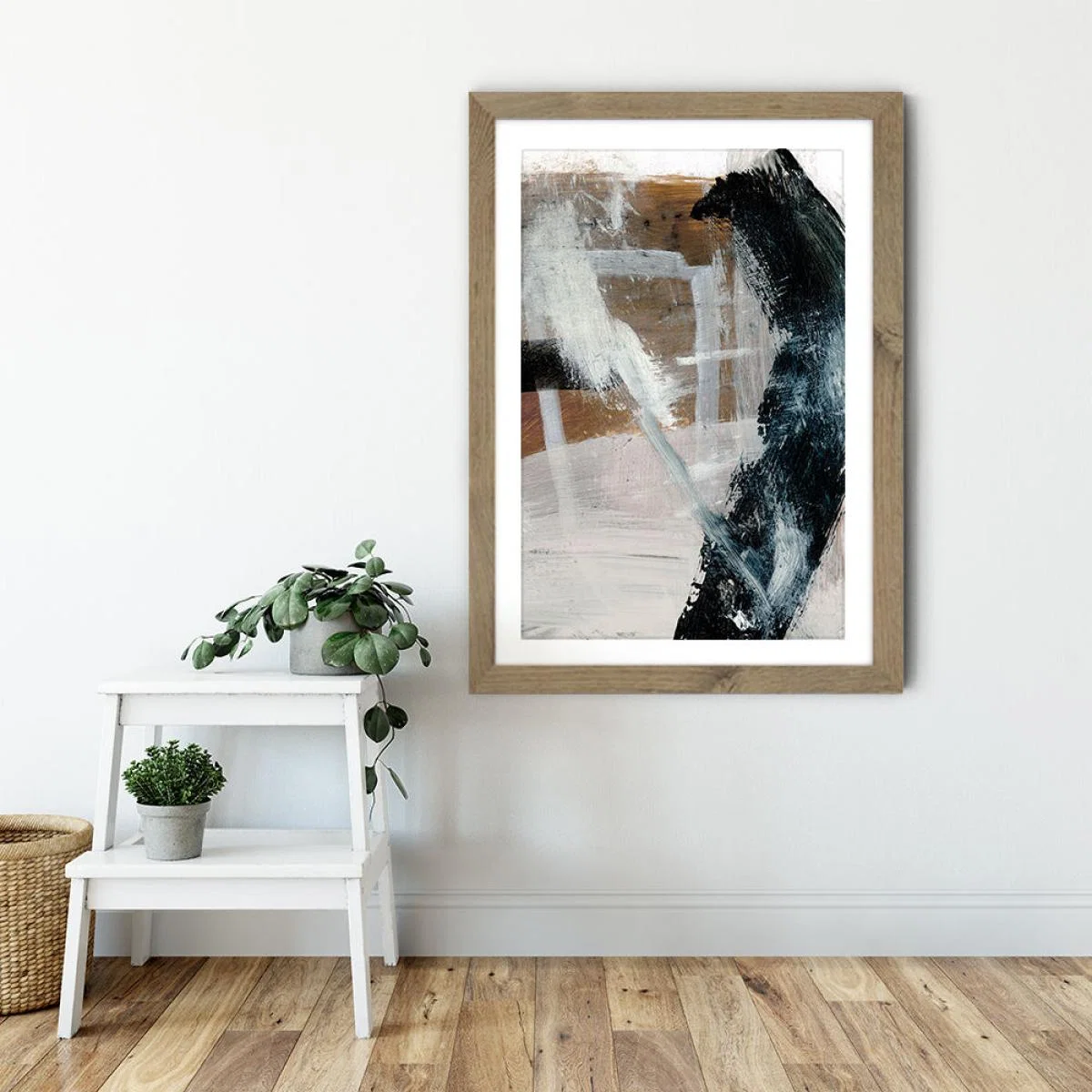 Inviting Art Print Oak Frame – image 5
