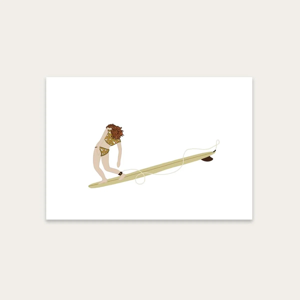 Groovy Art Print Unframed
