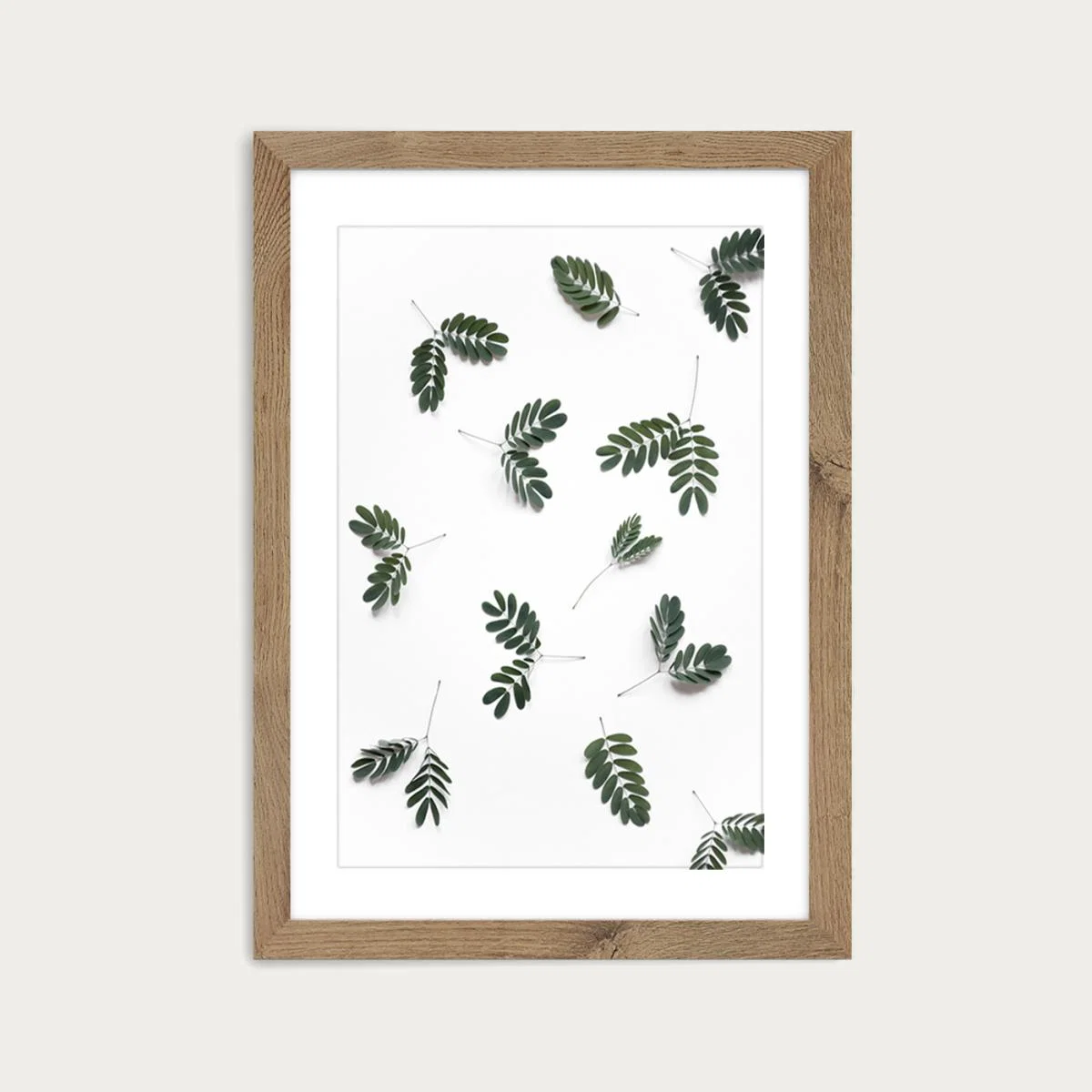 The Beauty of Mother Nature Art Print Oak Frame