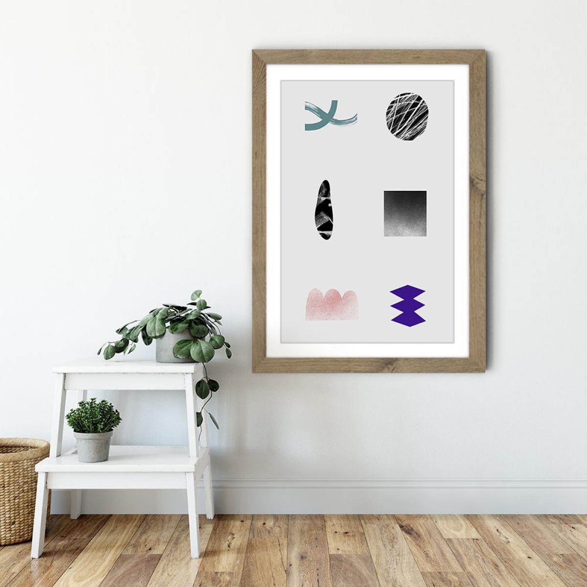 High Art Print Oak Frame – image 2
