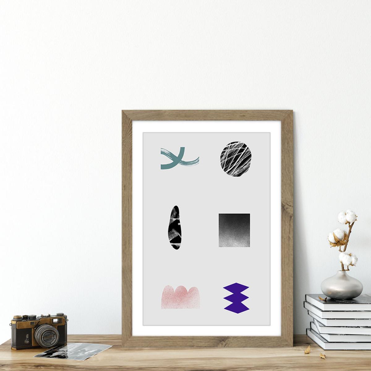 High Art Print Oak Frame – image 3