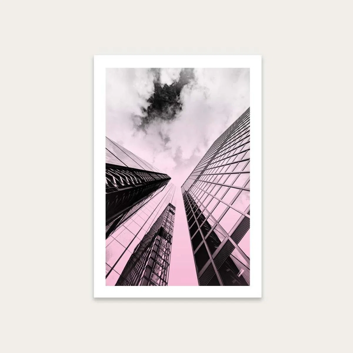 Unframed Skyscraper Art Print – image 1