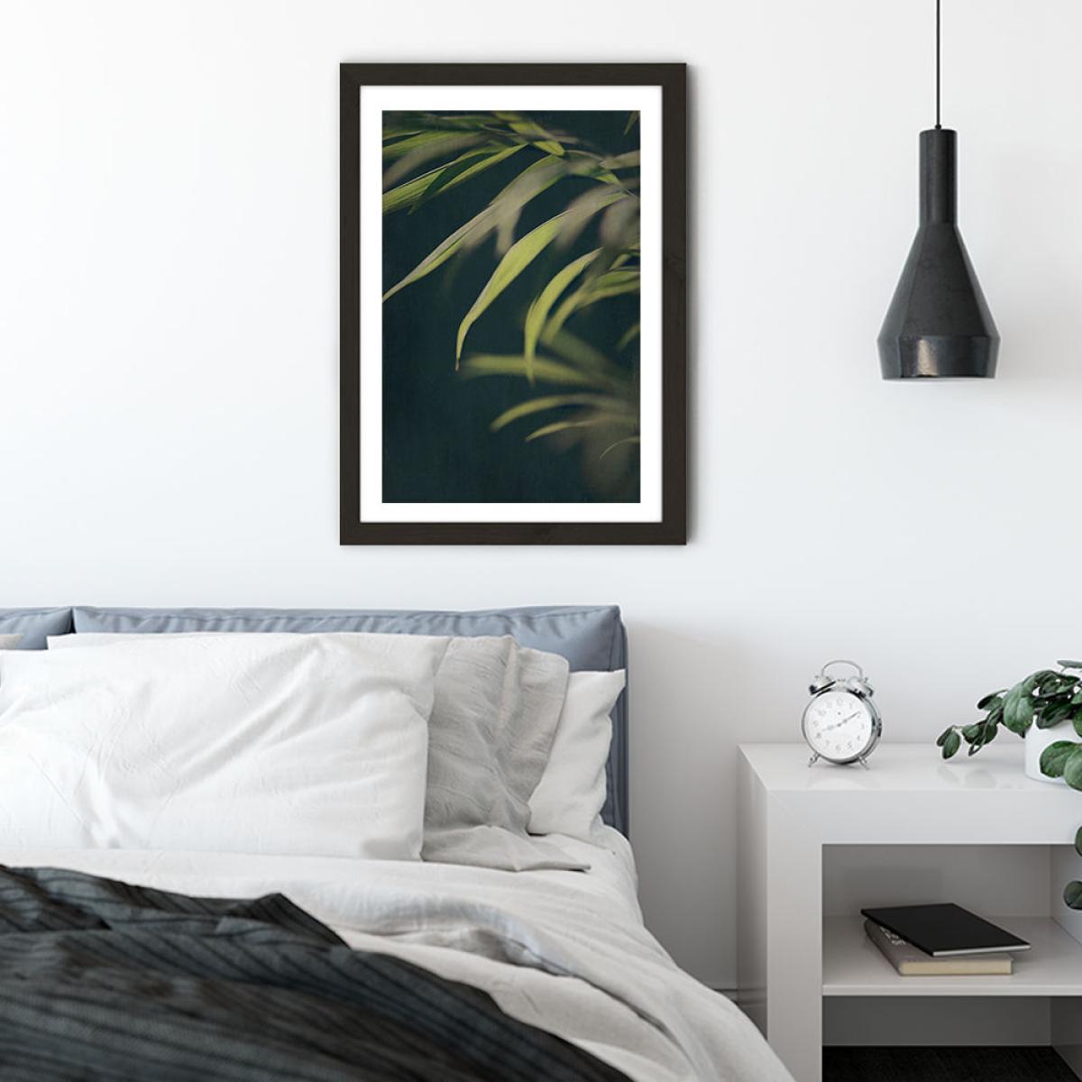 Dark Foliage 2 Art Print Black Frame – image 5