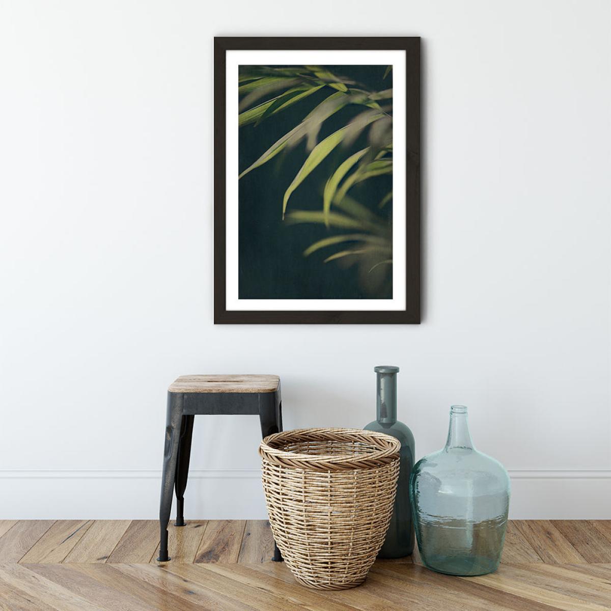 Dark Foliage 2 Art Print Black Frame – image 6