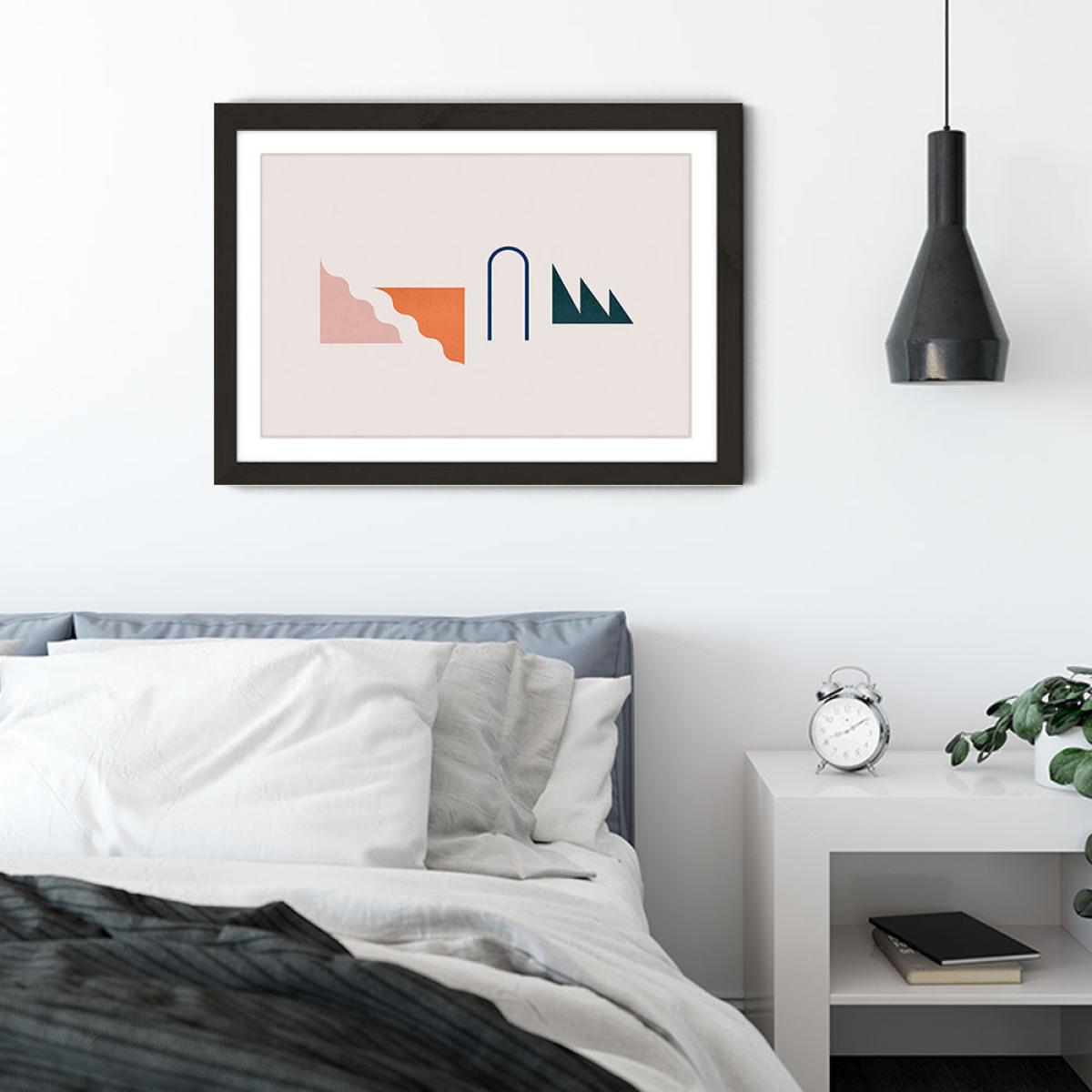 Even Art Print Black Frame – image 2