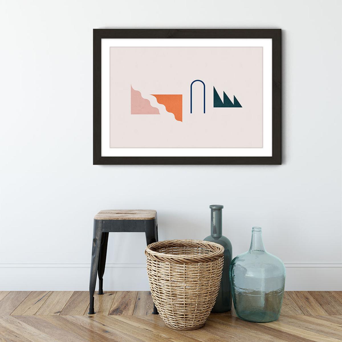 Even Art Print Black Frame – image 5