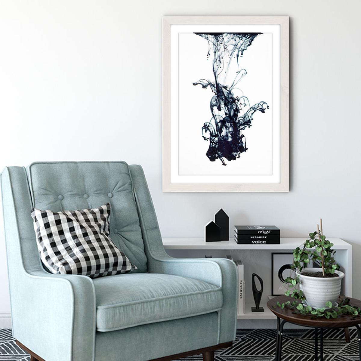 Sudden Movement Art Print White Frame – image 4