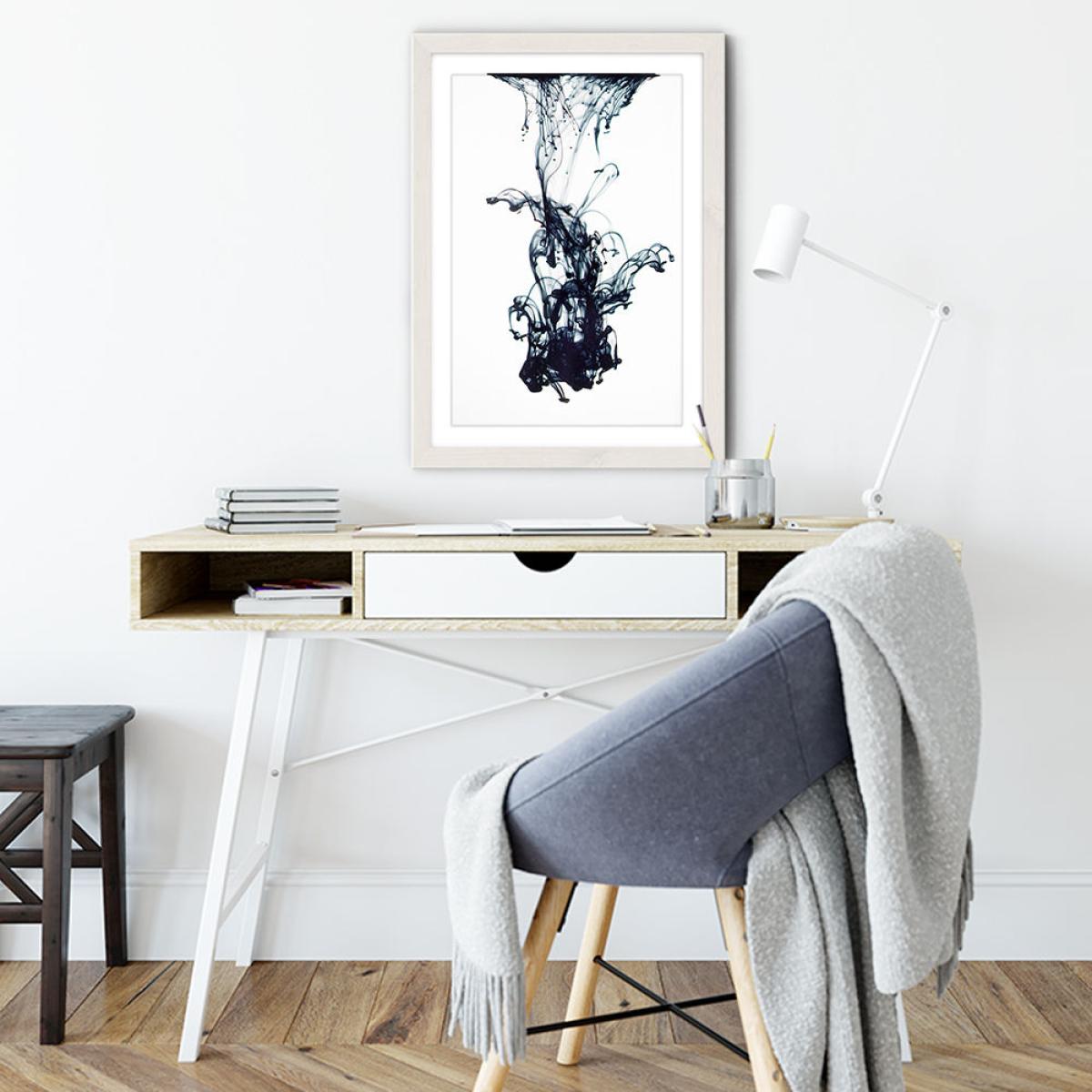 Sudden Movement Art Print White Frame – image 5