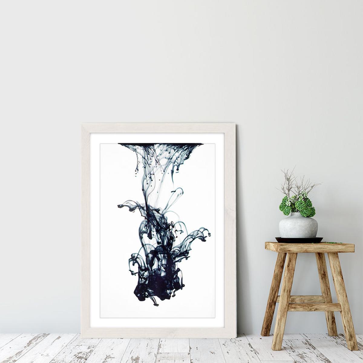 Sudden Movement Art Print White Frame – image 6