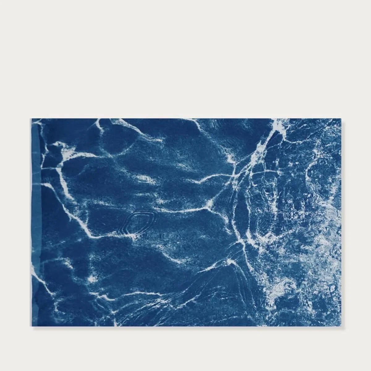 Caribbean Sandy Shore Handmade Cyanotype Art Print – image 4