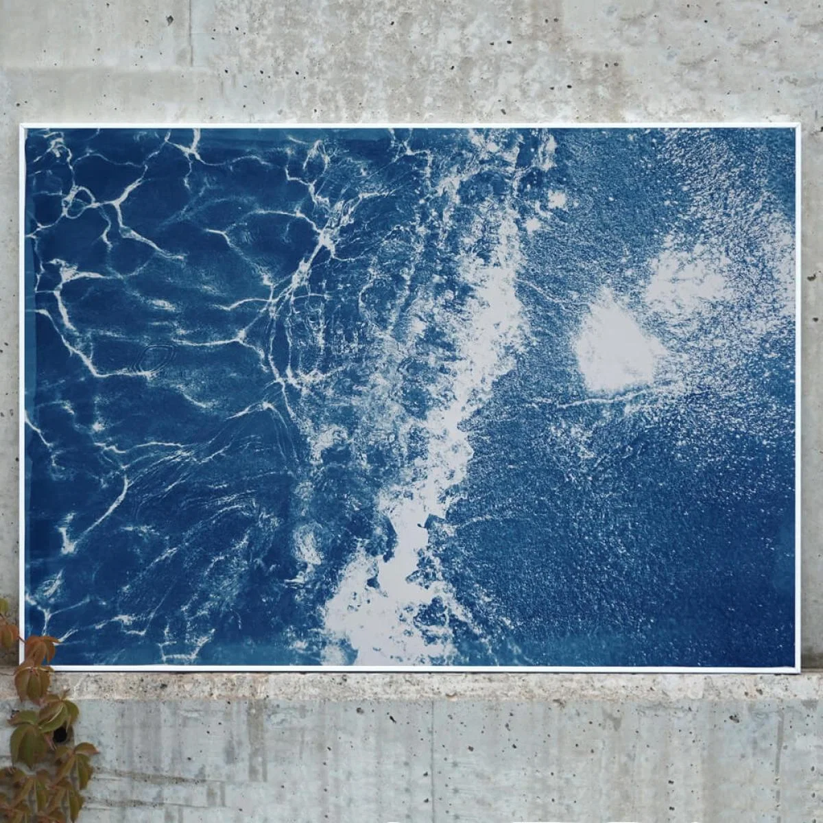 Caribbean Sandy Shore Handmade Cyanotype Art Print – image 8