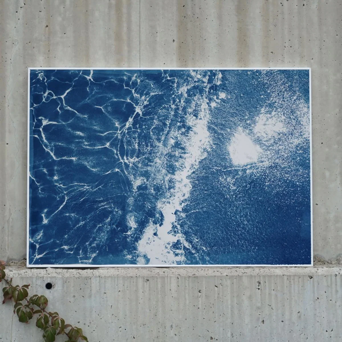 Caribbean Sandy Shore Handmade Cyanotype Art Print – image 9