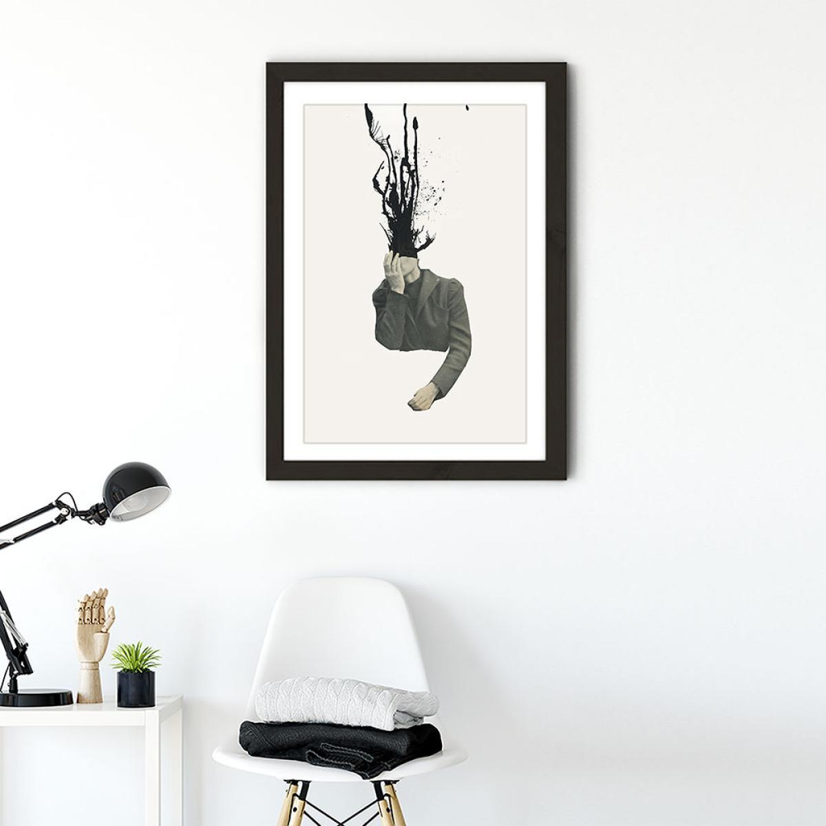 Overwhelming Art Print Black Frame – image 2