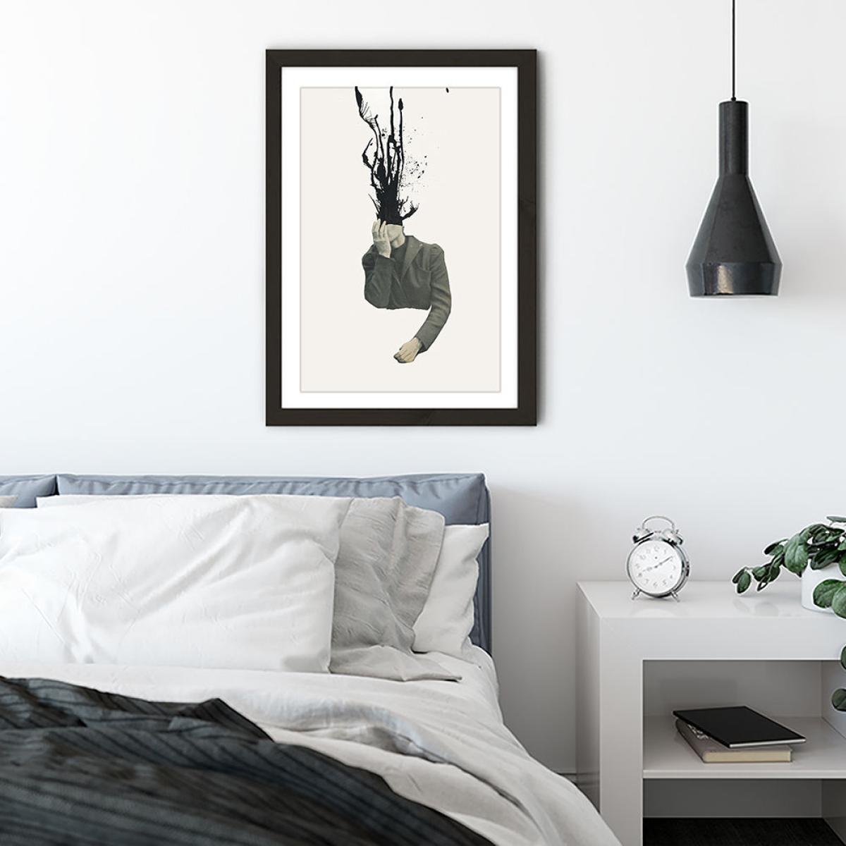 Overwhelming Art Print Black Frame – image 4