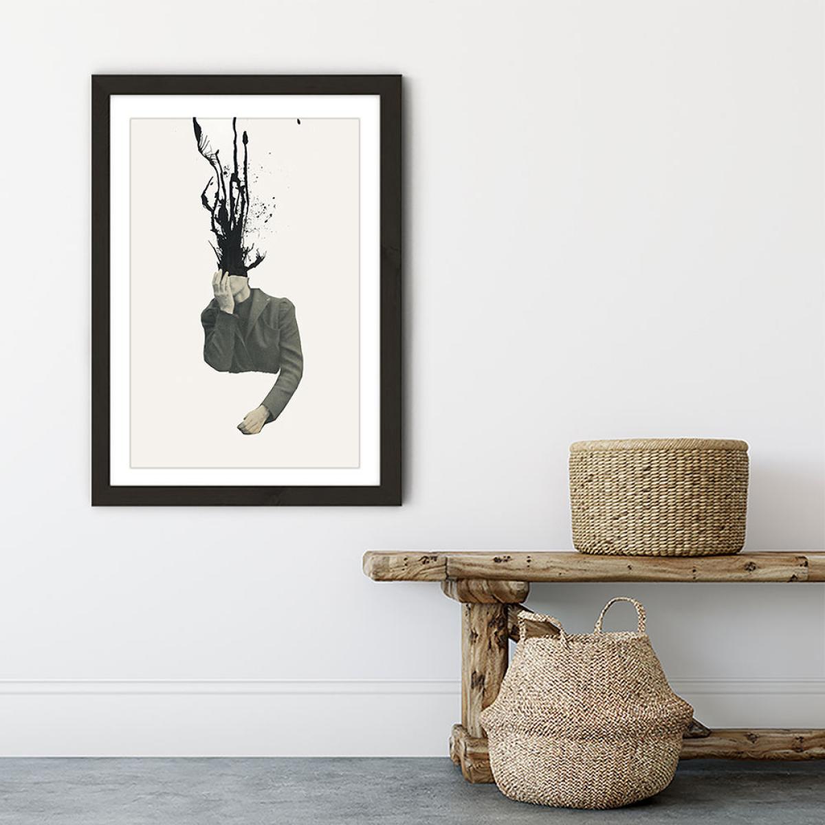 Overwhelming Art Print Black Frame – image 6