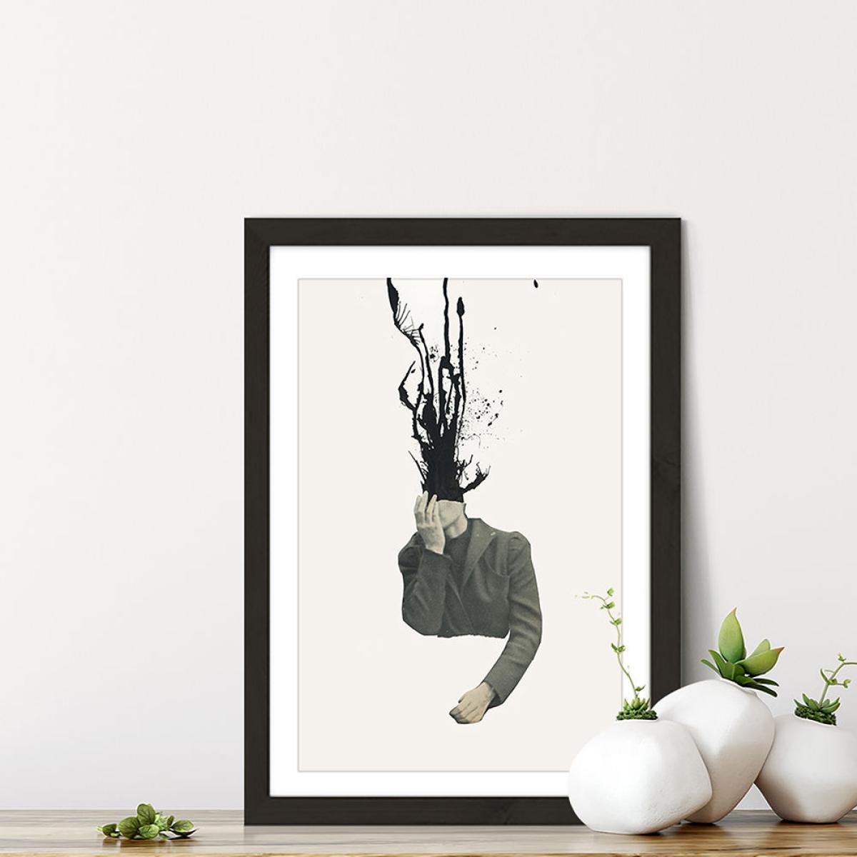 Overwhelming Art Print Black Frame – image 7