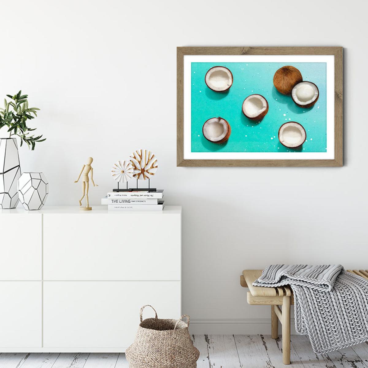 Fruit No. 6 Art Print Oak Frame – image 2