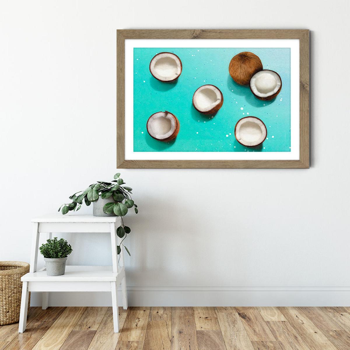 Fruit No. 6 Art Print Oak Frame – image 3