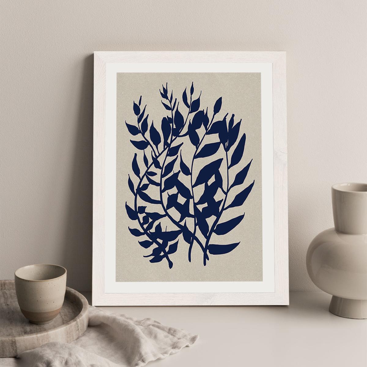 Botany Art Print White Frame – image 6