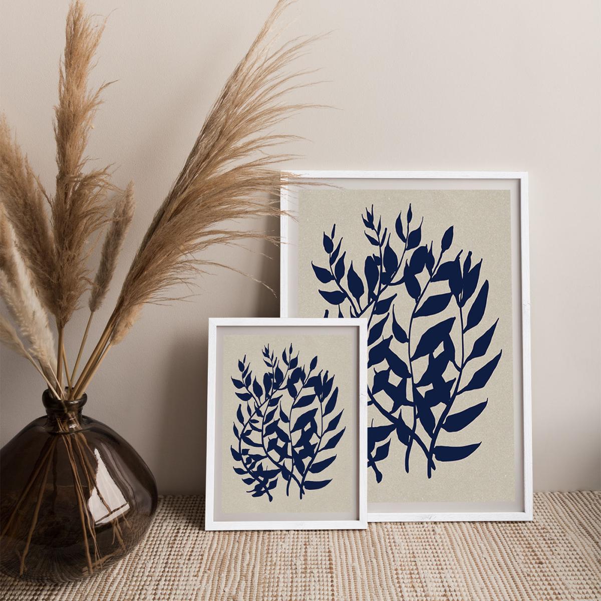 Botany Art Print White Frame – image 7
