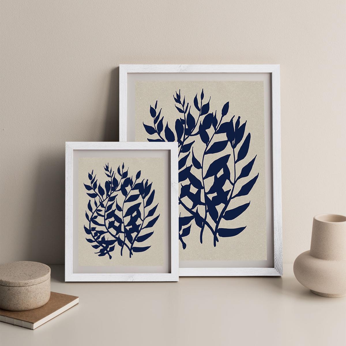 Botany Art Print White Frame – image 9
