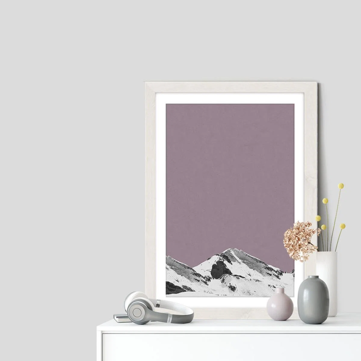 Air Art Print White Frame – image 2