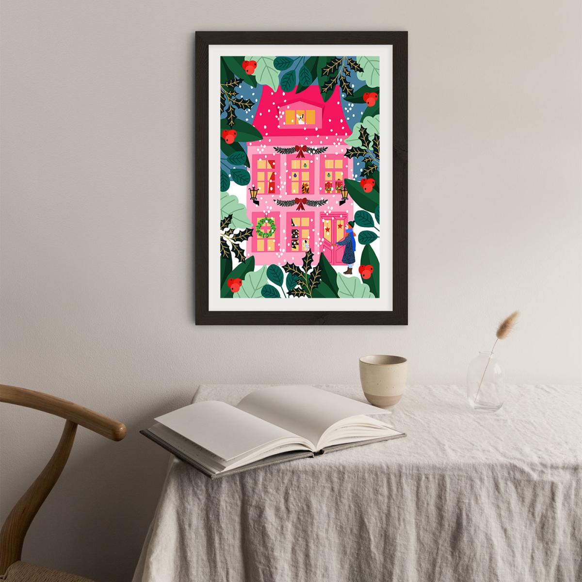 The Season Of Celebrations Has Begun Art Print Black Frame – image 5