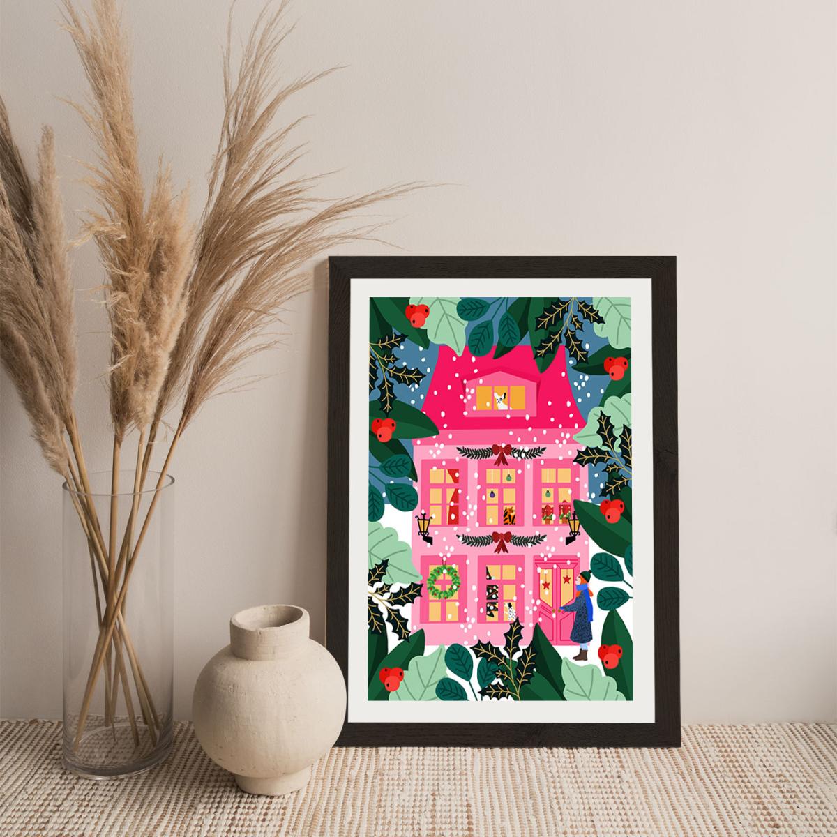 The Season Of Celebrations Has Begun Art Print Black Frame – image 6