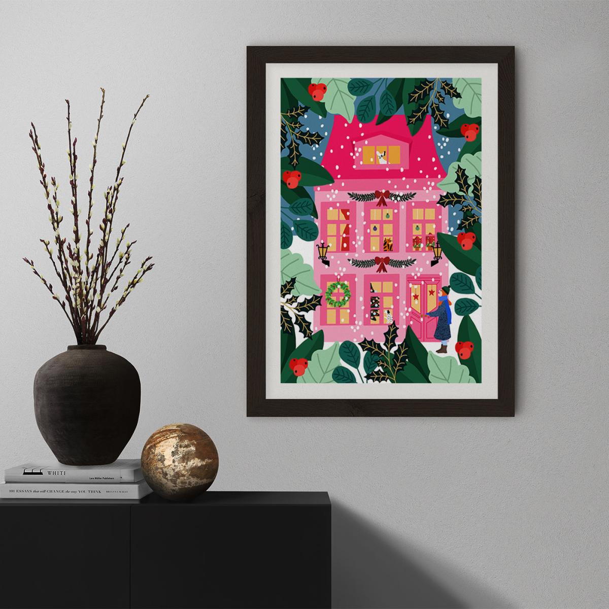 The Season Of Celebrations Has Begun Art Print Black Frame – image 7