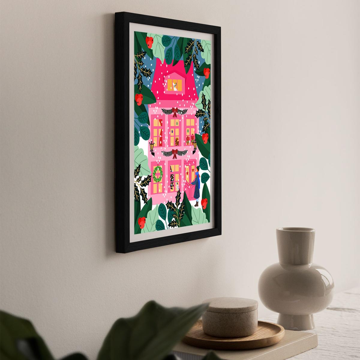 The Season Of Celebrations Has Begun Art Print Black Frame – image 8