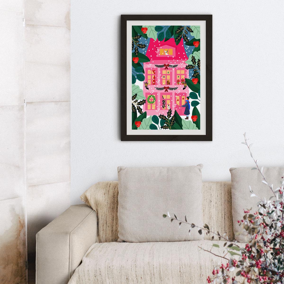 The Season Of Celebrations Has Begun Art Print Black Frame – image 9