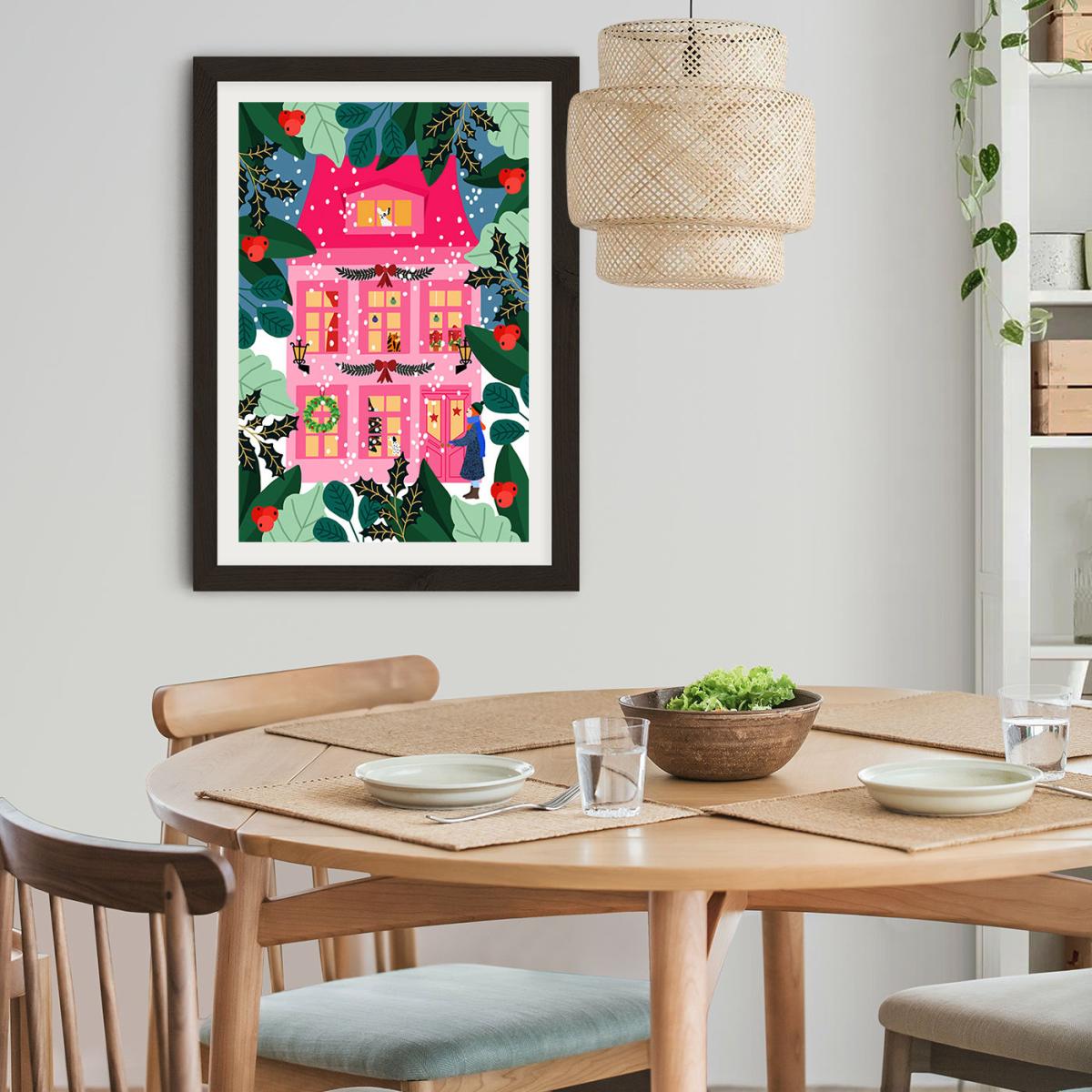 The Season Of Celebrations Has Begun Art Print Black Frame – image 10