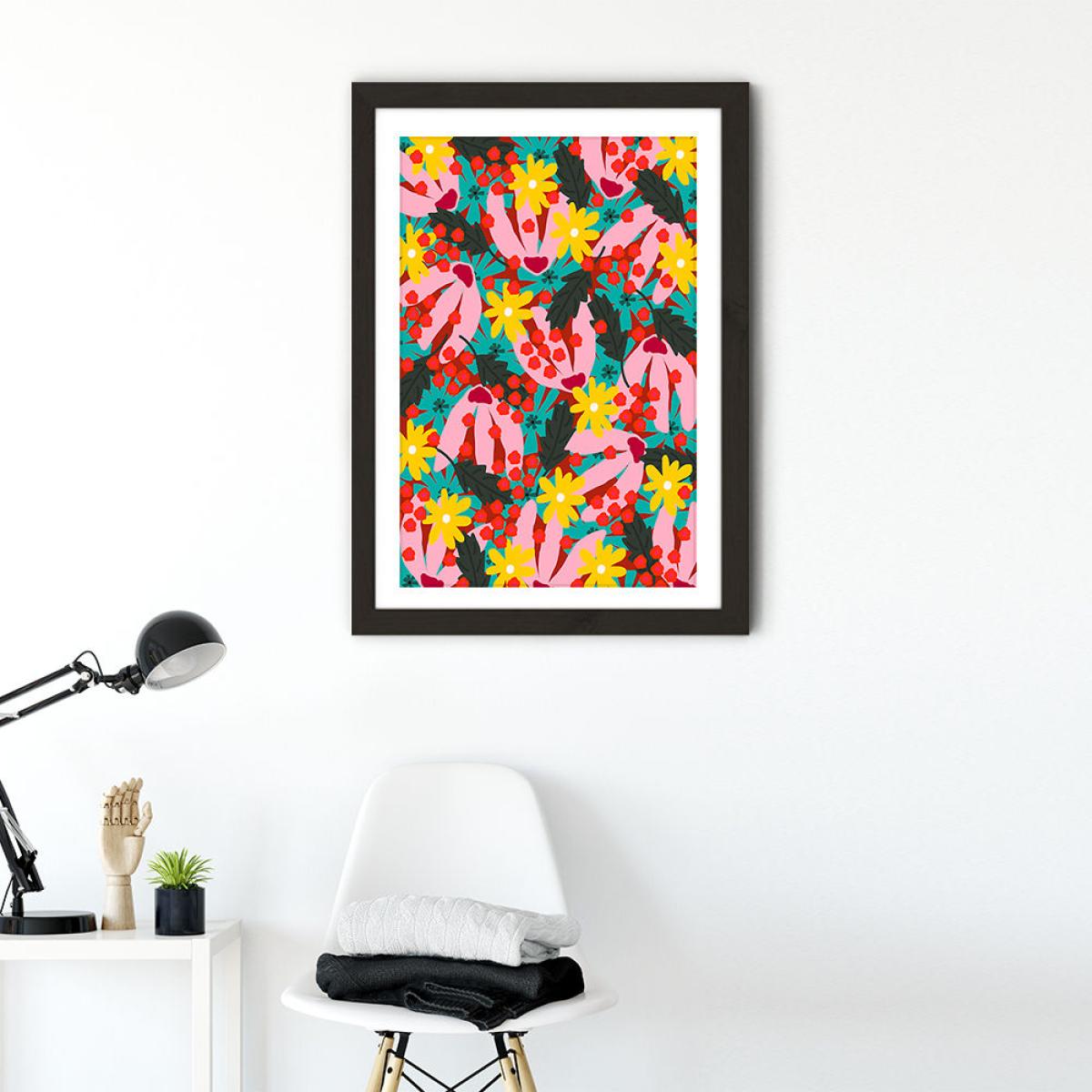Windy Day Art Print Black Frame – image 2