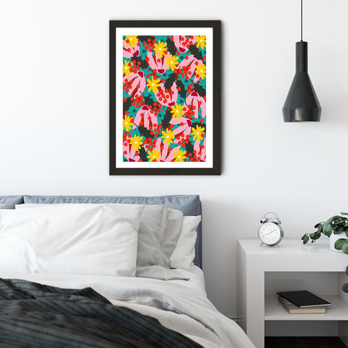 Windy Day Art Print Black Frame – image 3