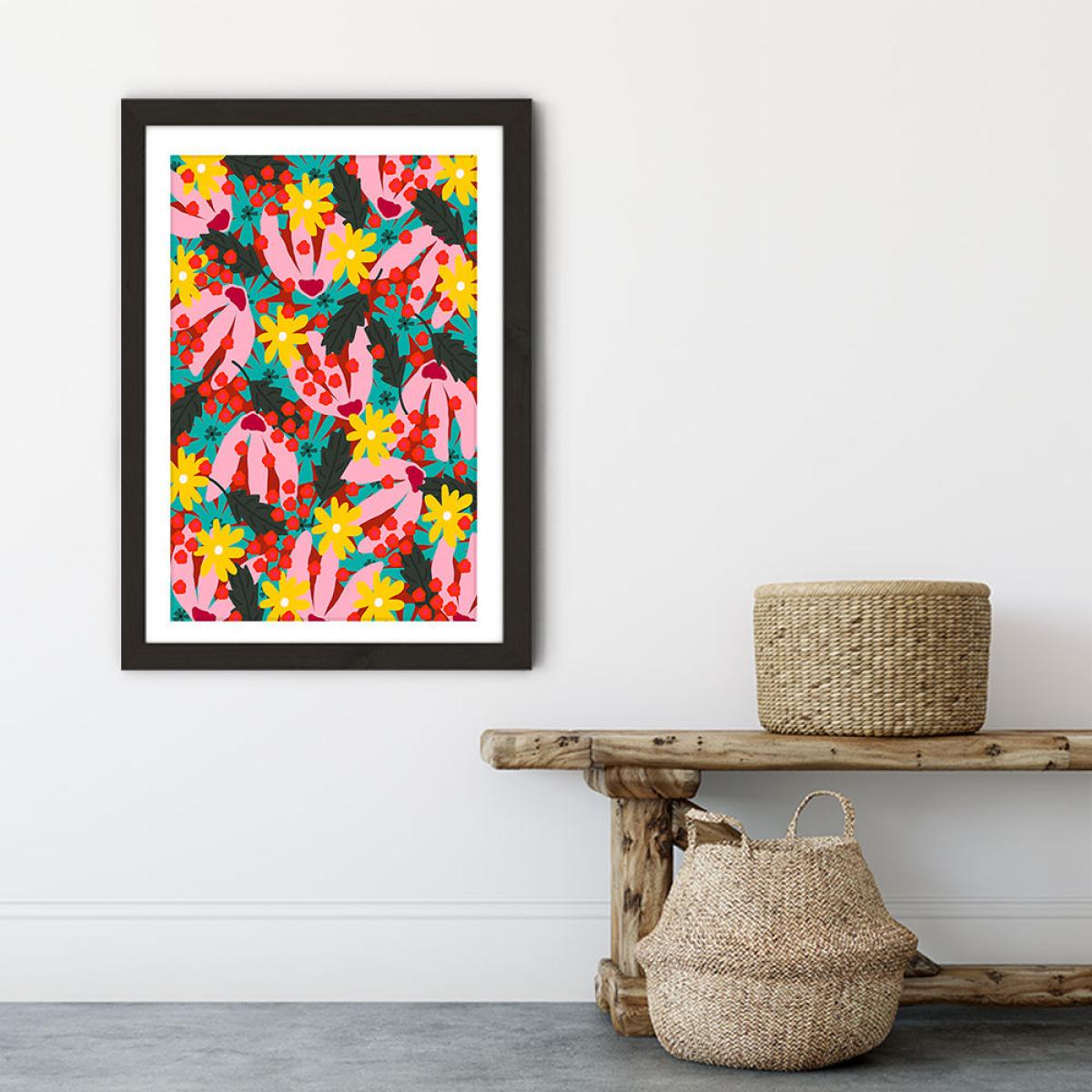 Windy Day Art Print Black Frame – image 5