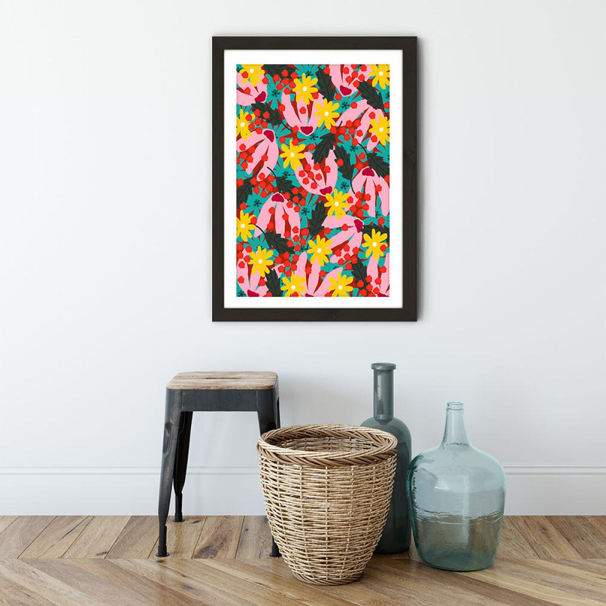 Windy Day Art Print Black Frame – image 6